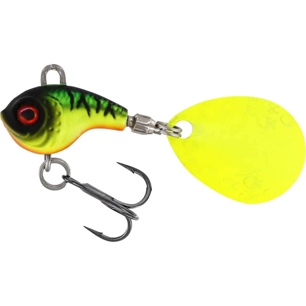 Westin DropBite Tungsten Spin Tail Jig 1,8cm 9g Firetiger