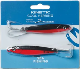 Kinetic Cool Herring Blinker 25g Black/Red