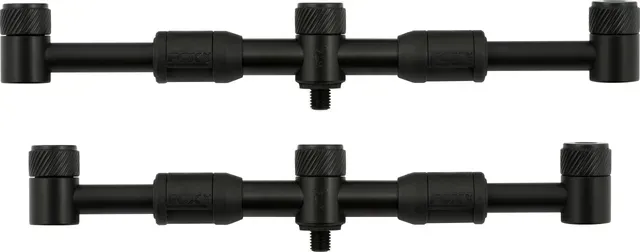 Fox Black Label QR Buzz Bar 3 Rod Adjustable 23–26cm Aluminium