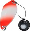 FTM Spoon Tremo 2.3g 2.9cm Neon Orange Lumi / Black With Glitter Lumi Single Hook