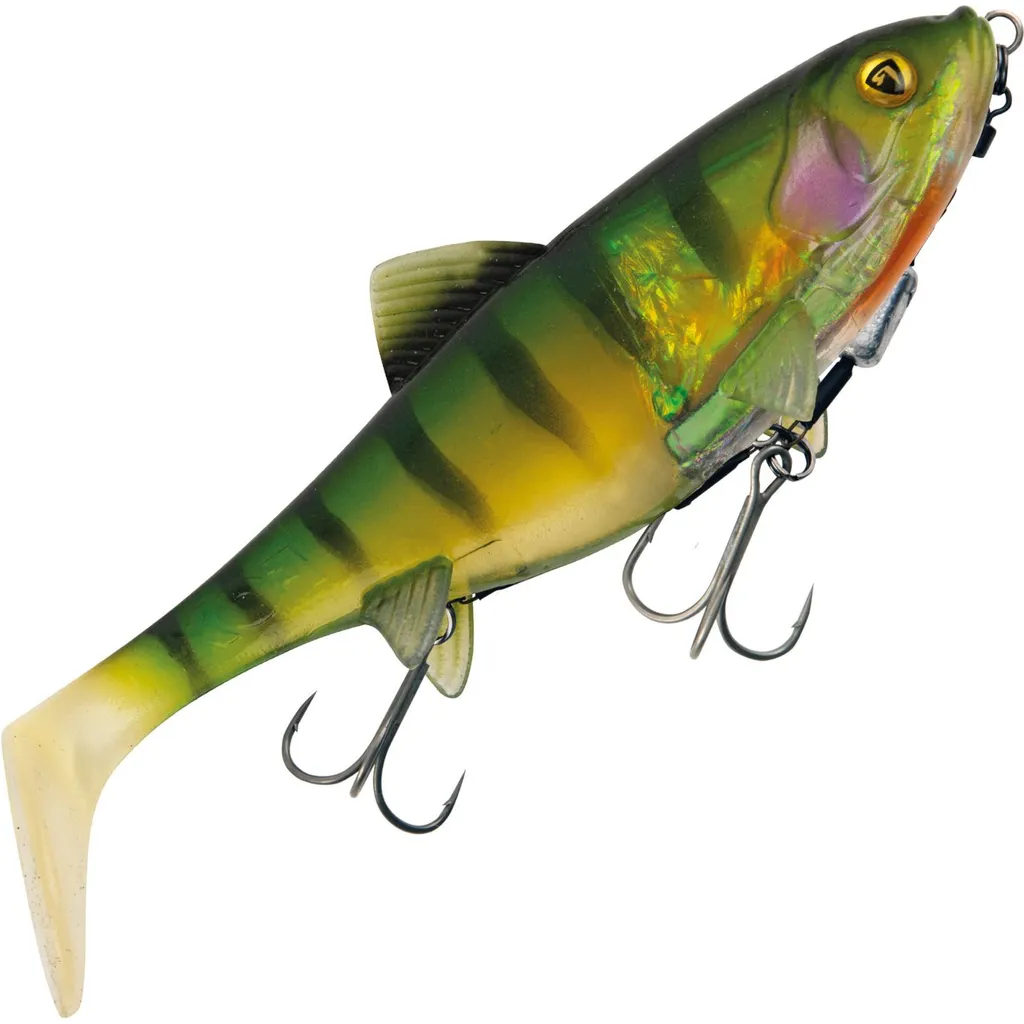 Fox Rage Replicant Shallow Gummiköder 23cm 125g UV Stickleback