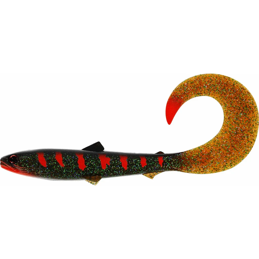 Westin BullTeez Curltail Gummiköder 27cm 103g Motoroil Blood