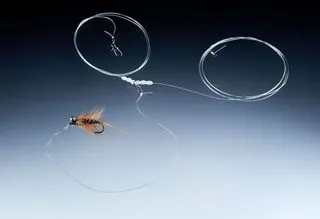 Balzer Meerforellen System Brown Magnus Leader 155cm 6 Fluorocarbon