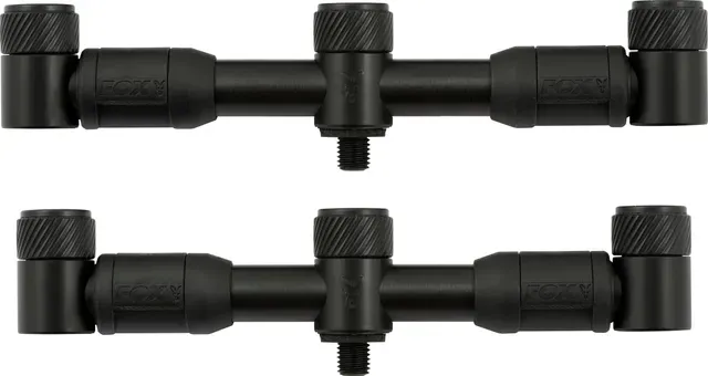 Fox Black Label QR Buzz Bar 3 Rod Adjustable 23–26cm Aluminium