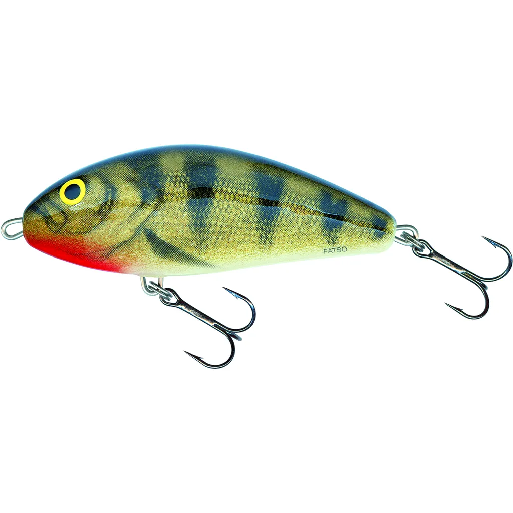 Salmo Fatso Floating Jerkbait 10cm 48g Emerald Perch