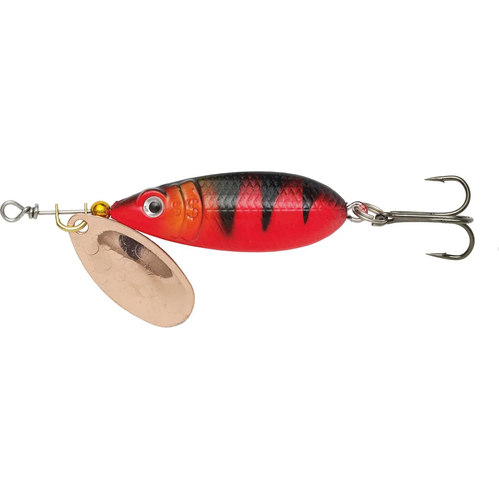 Kinetic Jackpot Spinner #8 9g Red Tiger