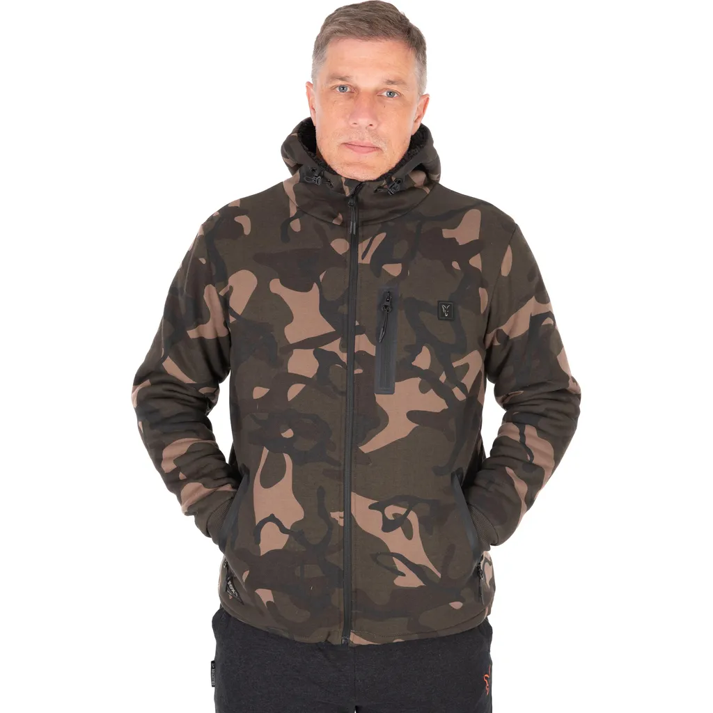 Fox Camo Full Zip Prem Sherpa 310 Hoodie XXL