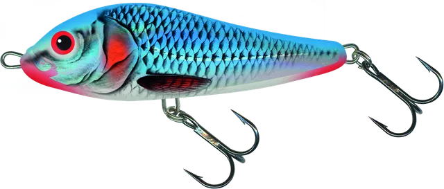 Salmo Rattlin' Slider 11cm 48.6g Sinking Bleeding Blue Shad
