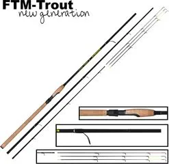 FTM Steel Trout 2 Spinnrute 3.30m 6–25g 116cm 182g