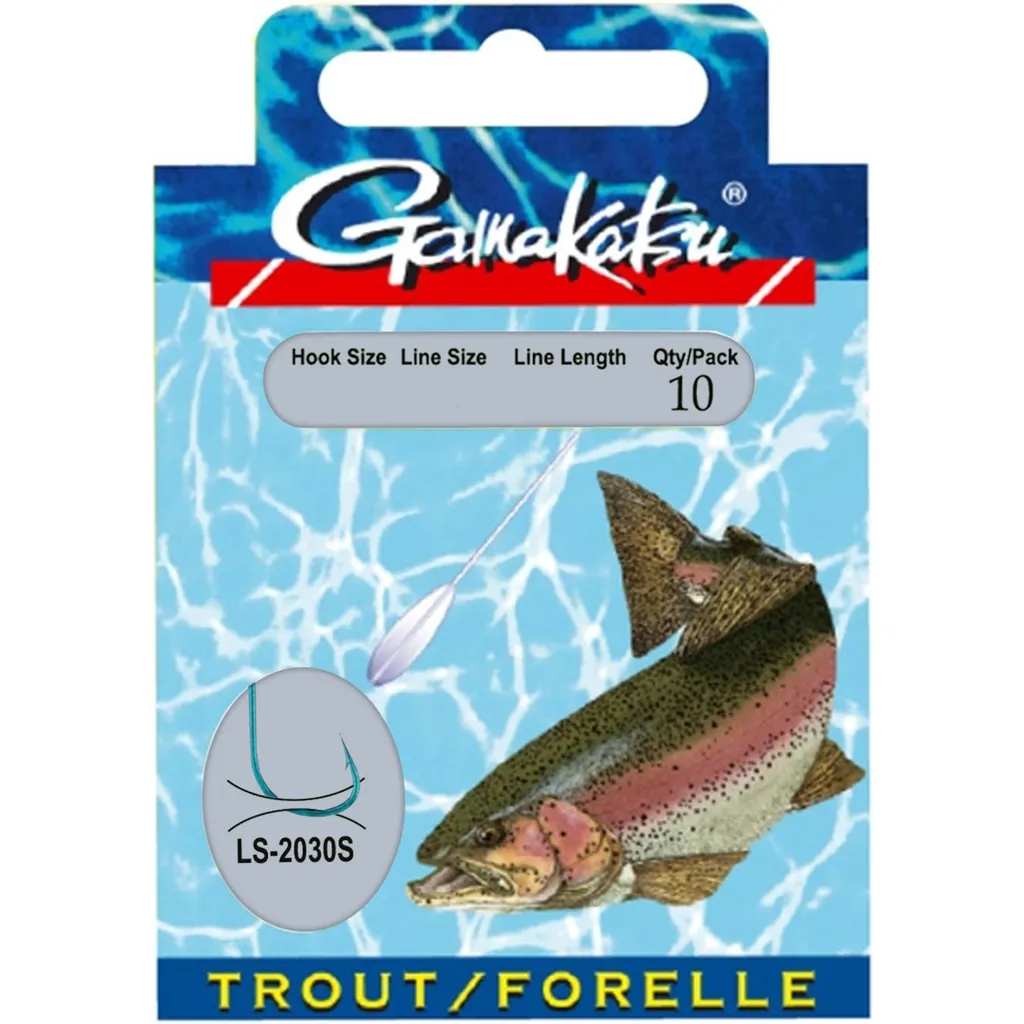 Gamakatsu Forelle Sbiro LS-2030 180cm Blau #4 0.24mm