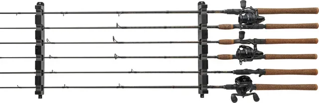 Berkley Horizontal Rod Rack 6 Polypropylene