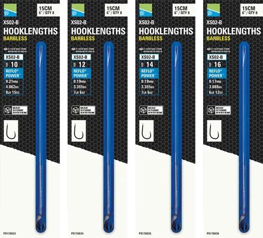 Preston 15cm Mag Store Hooklength #12 3,4kg