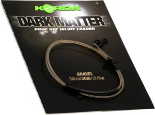 Korda Dark Matter Leader Drop Off Inline 30cm 30lb Gravel