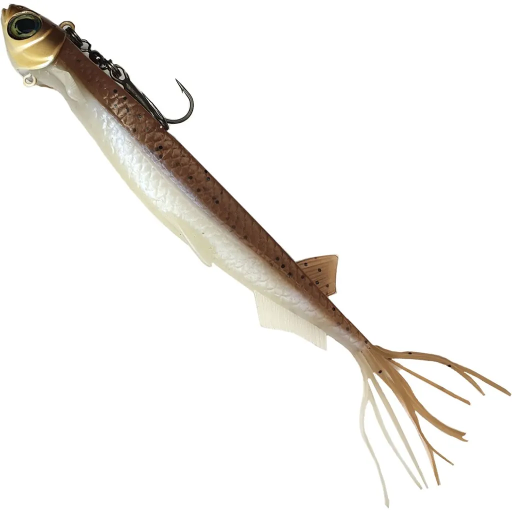 Quantum Pelagic Shad Set Hairy Swimbait 21cm 60g Brownie