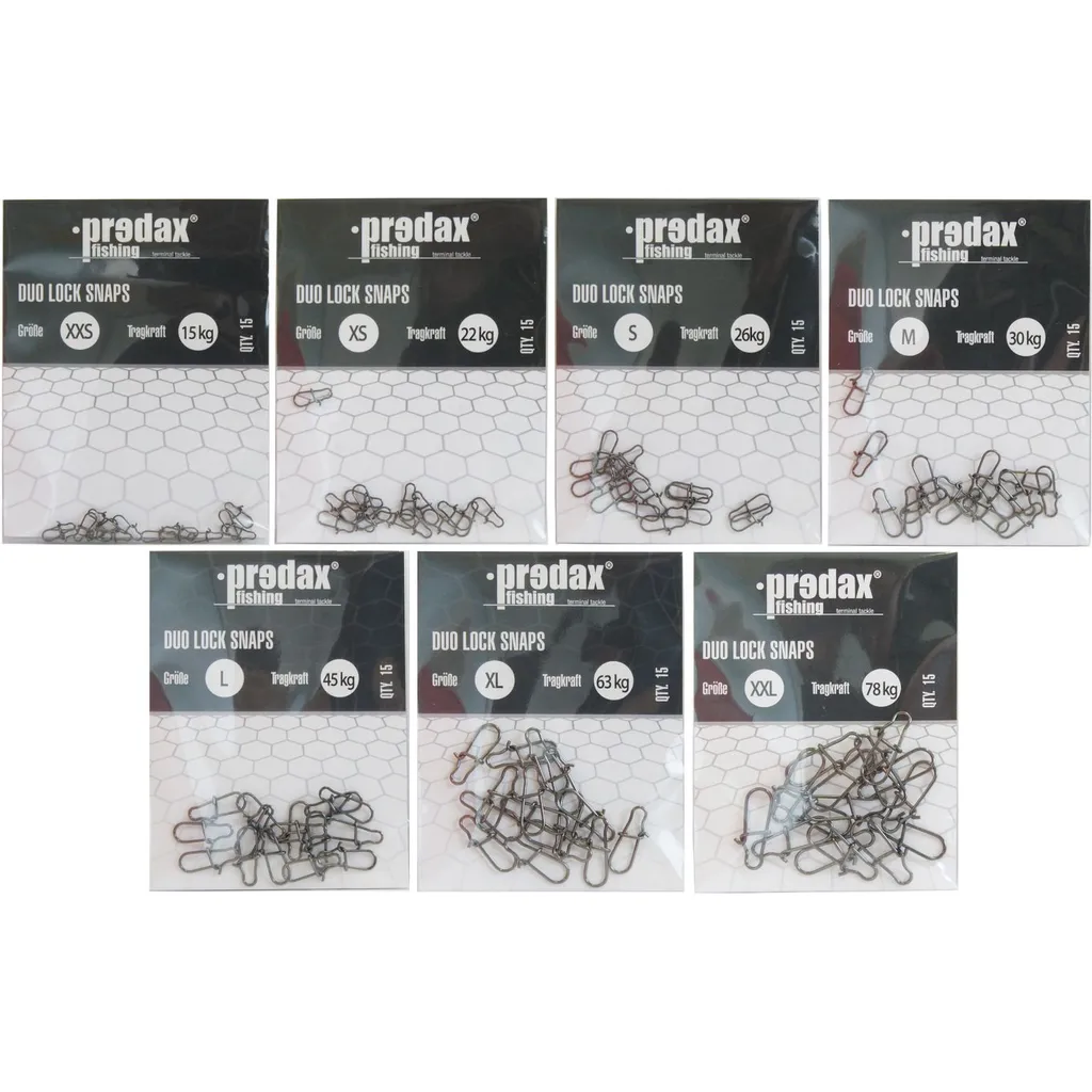 Predax Duo Lock Snap 15–78kg XXS–XXL