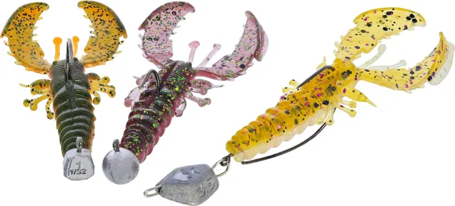 Westin CreCraw Slim R 'N R Gummifische Clear Water Mix 22 5.5cm 1-3.5g 3pc