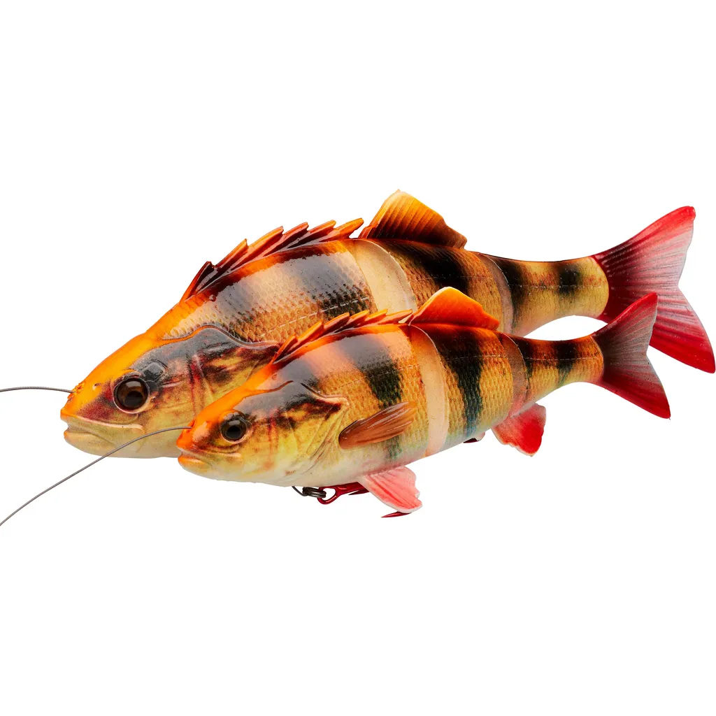 Savage Gear 4D Line Thru Perch Swimbaits 23cm 145g SS Albino