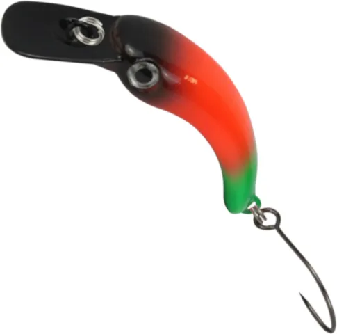 FTM Masu Crankbait 2.9cm 1.2g Schwarz/Rot/Grün
