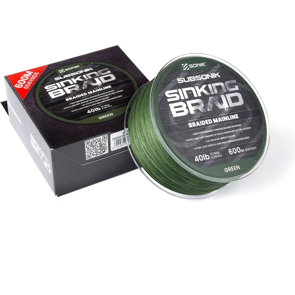 Sonik Subsonik Sinking Braid 0.2mm 18.1kg 600m