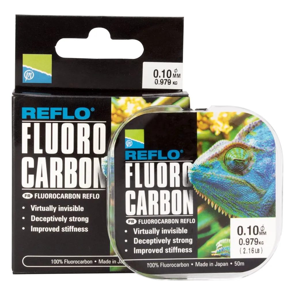 Preston Reflo Fluorocarbon Schnur 0,20mm 3,003kg 50m