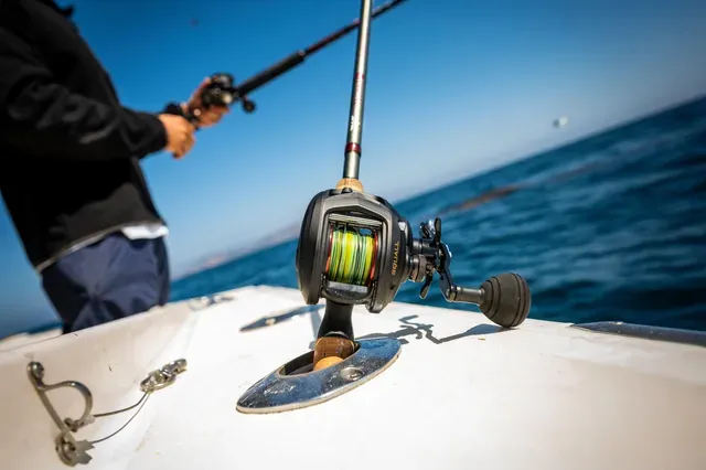 Penn Squall Low Profile Baitcasting Reel 300 7.3:1 Left