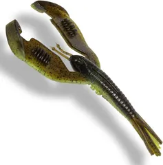 4Street B-Ass Craw Weichköder 7,5cm 2,4g Green Pumpkin Chartreuse