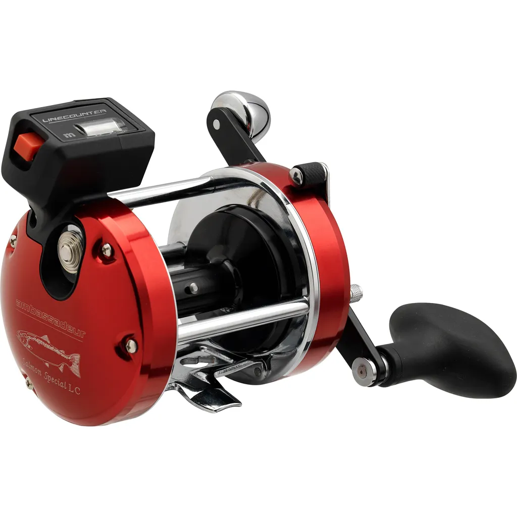 Abu Garcia Ambassadeur 7000i Salmon Special LC METE Schlepprolle 4.1:1 Right