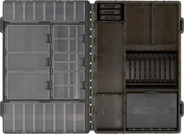 Fox Edges Loaded Medium Tackle Box 27x19x7cm 37 Compartments Plastic