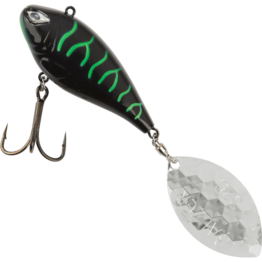 Balzer MK Adventure Matzes Rache Tailspinner 6,5cm 32g Black Albino
