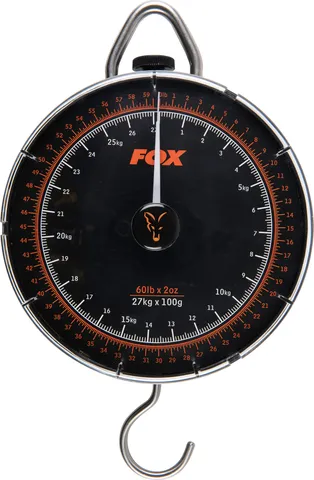 Fox Dial Scales 54kg 200g Stainless Steel
