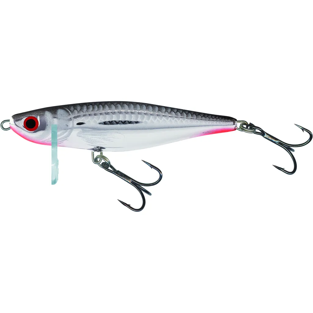 Salmo Thrill Sinking Wobbler 7cm 7g Silver Flashy Fish