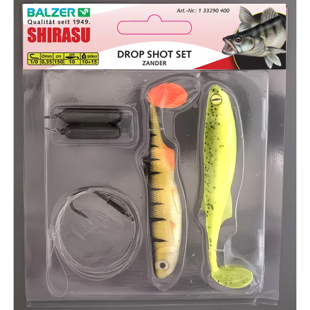 Balzer Ready to Fish Drop Shot Zander 10+15g 150cm #1/0