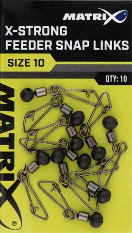 Matrix X-Strong Feeder Snap Links 10 10pcs