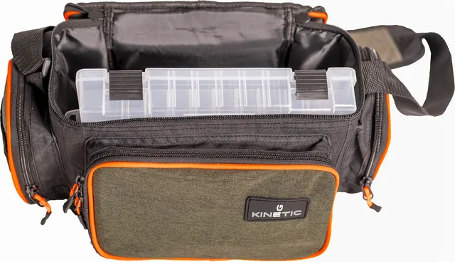 Kinetic Lure Bag Small 1 Box 38x21x19cm Olive Melange Orange