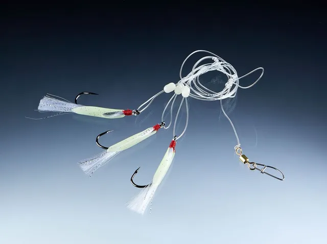 Balzer Dorsch- und Köhlersystem 3 Hooks Rig 150cm