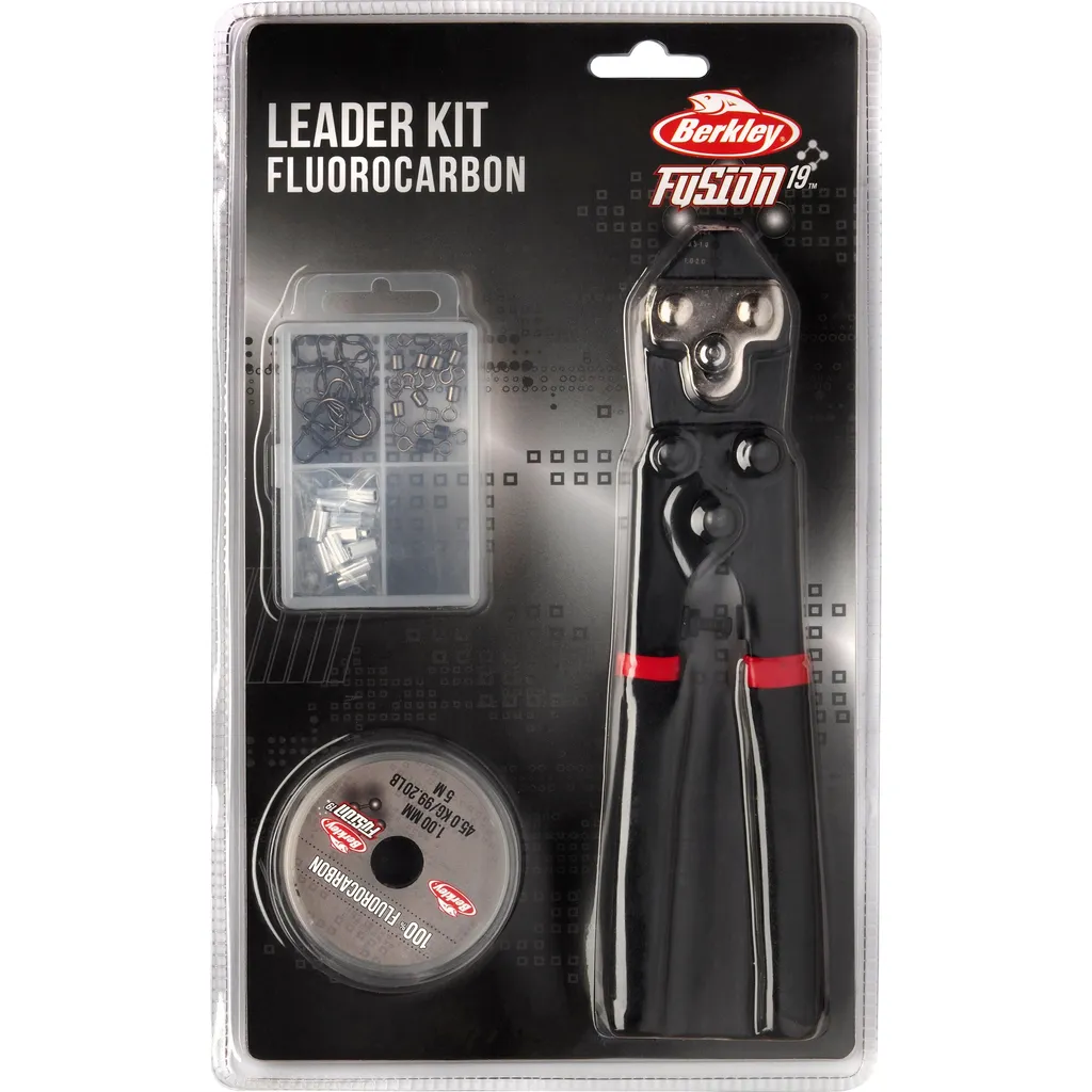 Berkley Fusion19 Leader Kit Fluorocarbon 45kg 1mm 5m