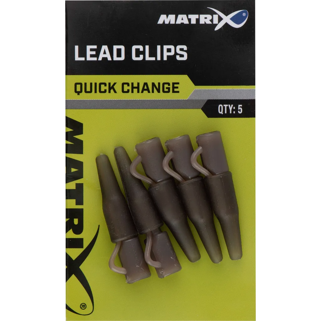 Matrix Lead Clip Quick Change Montagezubehör Trans Khaki