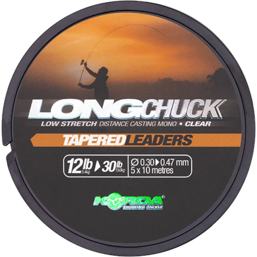 Korda LongChuck Tapered Leaders 12-30lb
