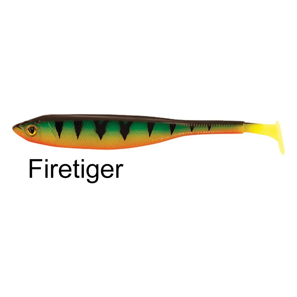 Fox Rage Tiddler Fast Gummiköder 18cm firetiger