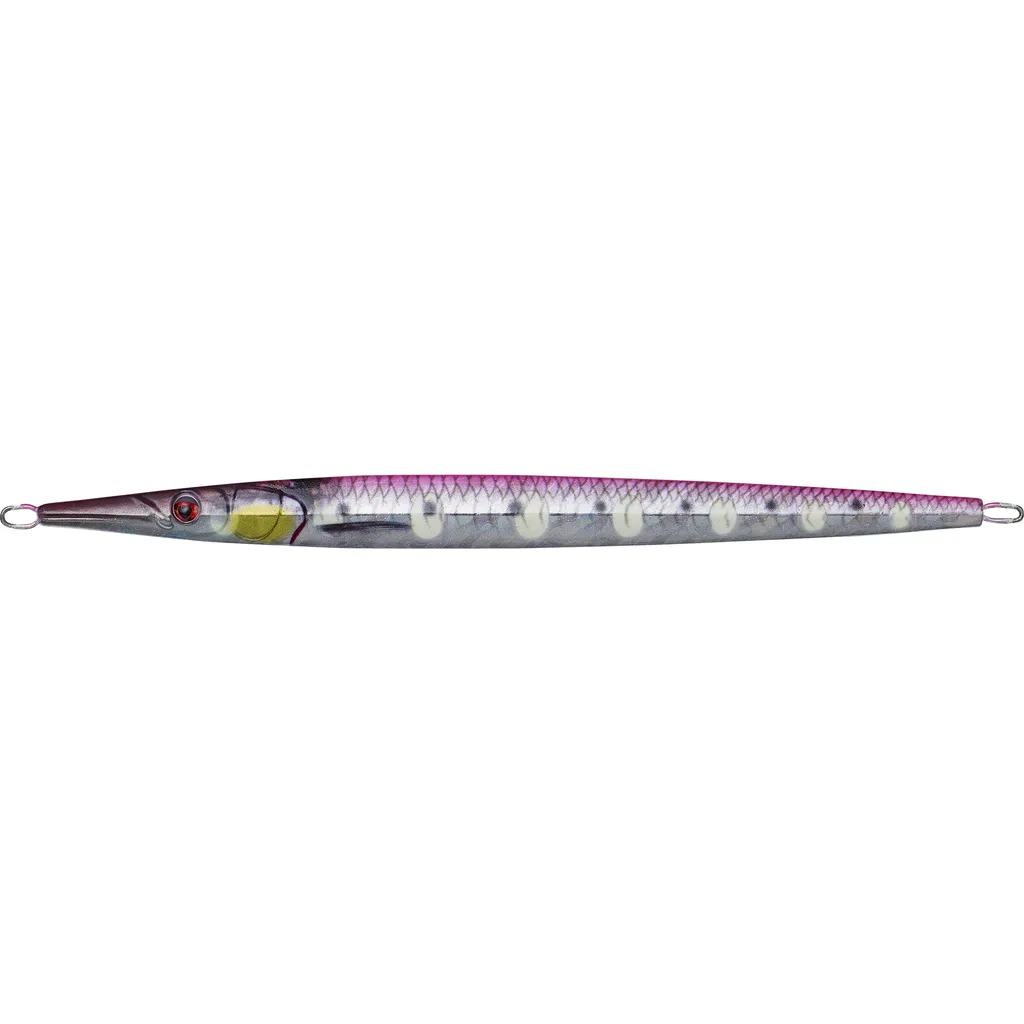 Savage Gear 3D Needle Jig 19cm 80g Pink Flash Glow Dots PHP
