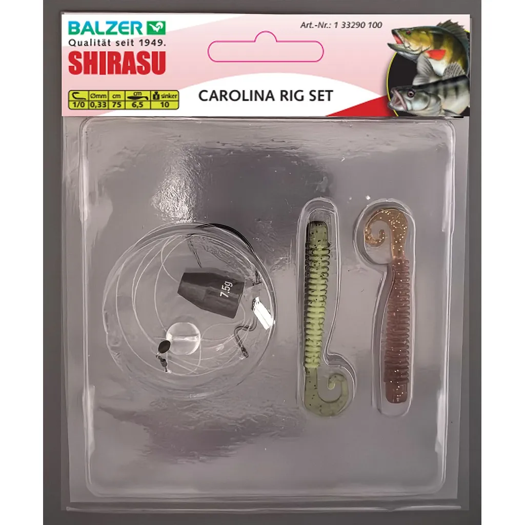 Balzer Ready to Fish Carolina Perch Fertigmontage 10g 75cm #1/0