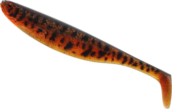 Westin ShadTeez Slim V2 Gummifisch 27cm 99g Motoroil Burbot