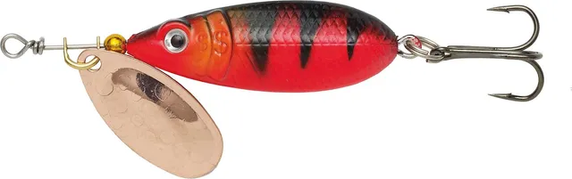 Kinetic Jackpot Spinner #8 9g Red Tiger