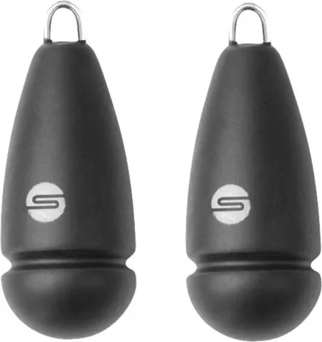 Spro Freestyle Rig Sinker 10g Brass Pear Matte Black