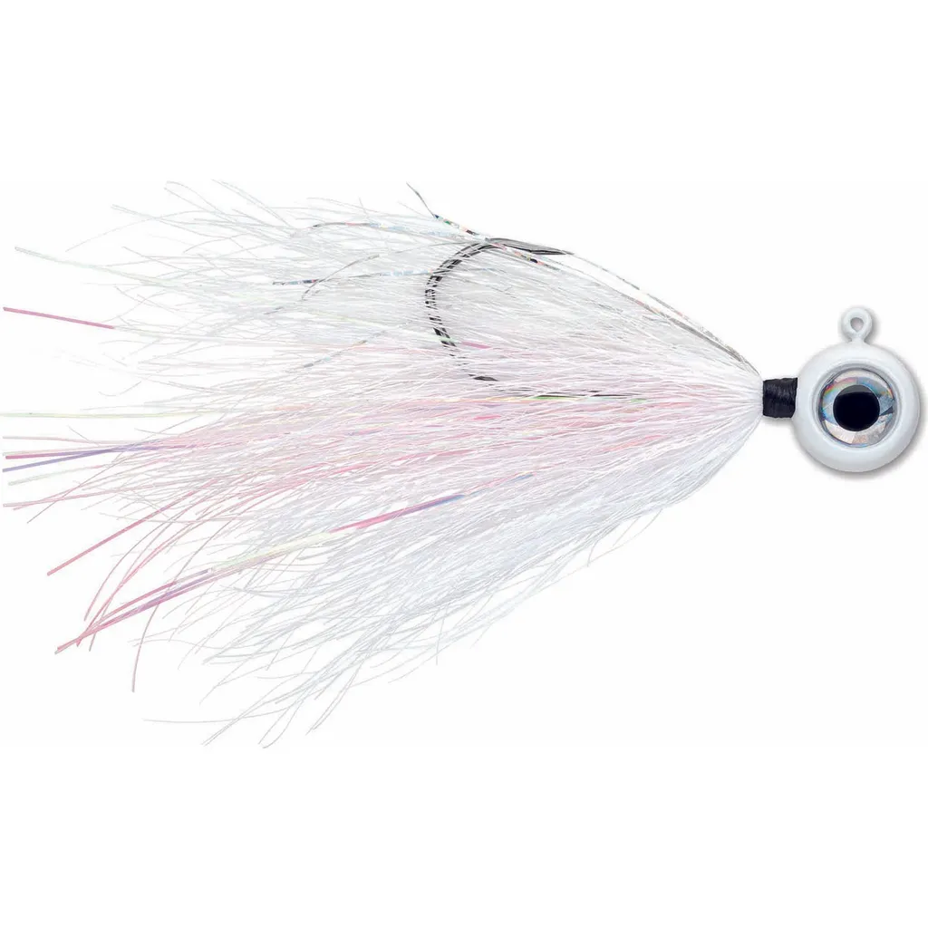 VMC MOONTAIL JIG 7158 WHT #2/0 3.5g White
