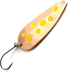 Troutwerk Spoon 4cm 5g Copper-Coloured/Yellow Dots