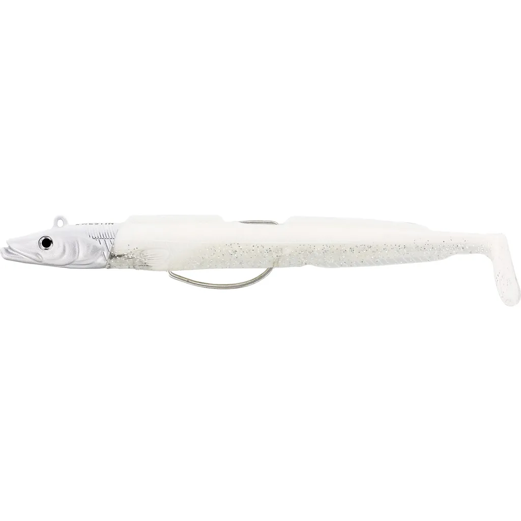 Westin Sandy Andy Weedless Jig Meeresköder 16g 10cm Snow White #2