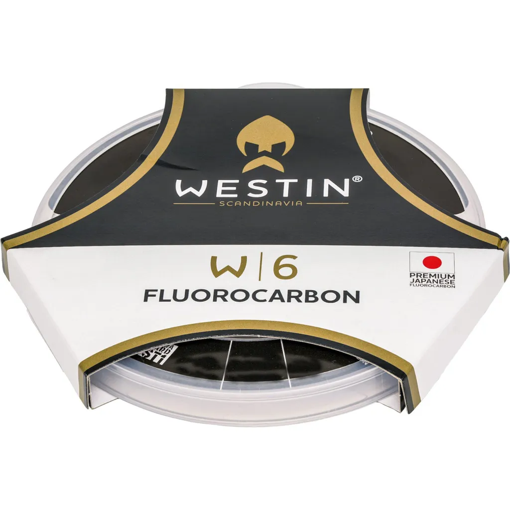 Westin W6 St1 Fluorocarbon Schnur 0.43mm 13.75kg 50m