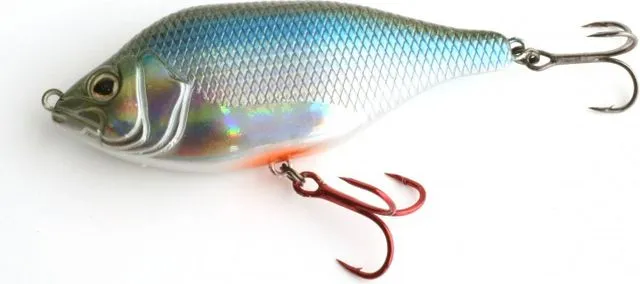 Fox Rage Hitcher Jerk & Twitch Wobbler Jerkbait 12cm 2.4m 60g Cool Hering