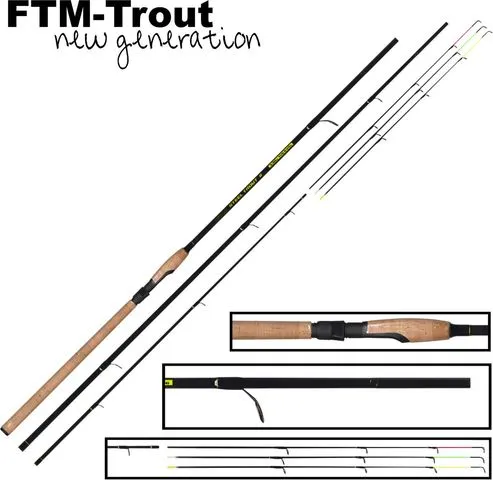 FTM Steel Trout 2 Spinning Rod 3.30m 6–25g 116cm 182g